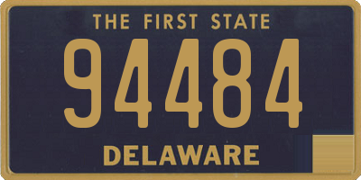 DE license plate 94484