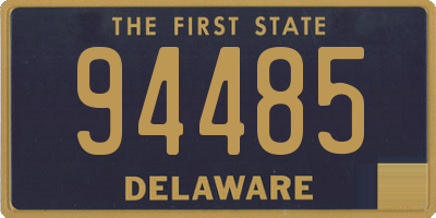 DE license plate 94485