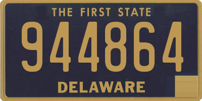 DE license plate 944864