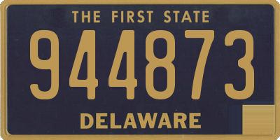 DE license plate 944873