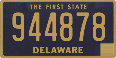 DE license plate 944878