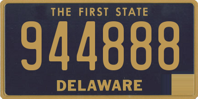 DE license plate 944888