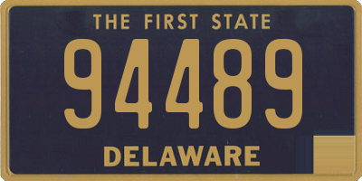 DE license plate 94489