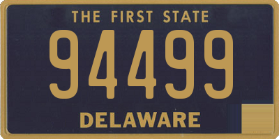 DE license plate 94499