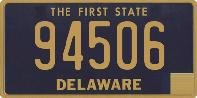 DE license plate 94506