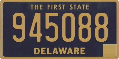 DE license plate 945088
