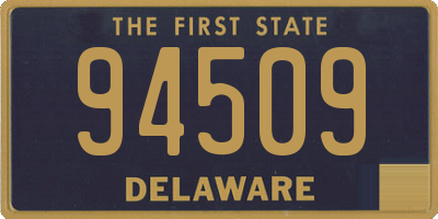 DE license plate 94509