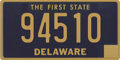 DE license plate 94510