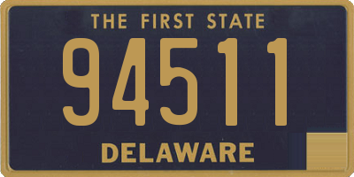 DE license plate 94511