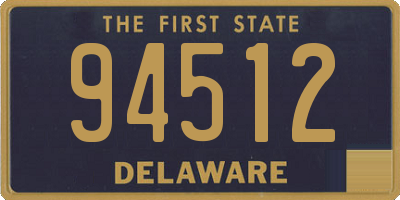 DE license plate 94512