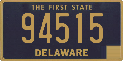 DE license plate 94515