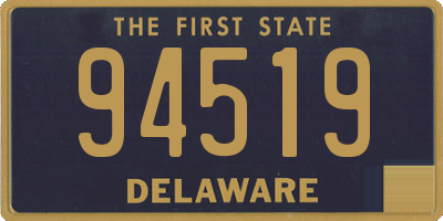 DE license plate 94519