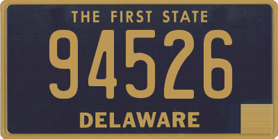 DE license plate 94526