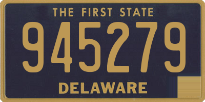 DE license plate 945279