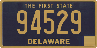DE license plate 94529