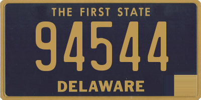 DE license plate 94544
