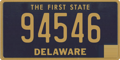 DE license plate 94546