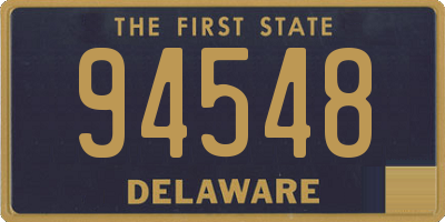 DE license plate 94548
