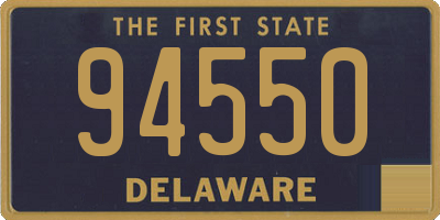 DE license plate 94550