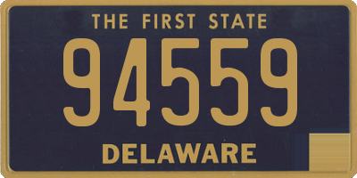 DE license plate 94559