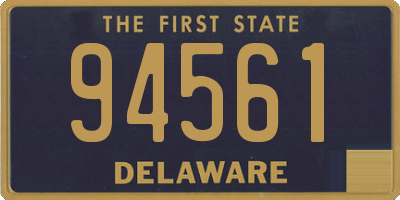DE license plate 94561