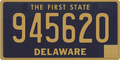 DE license plate 945620