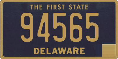 DE license plate 94565