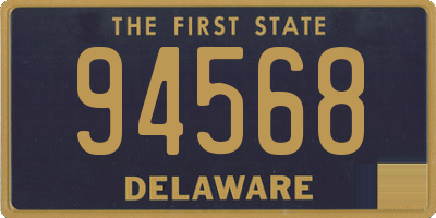 DE license plate 94568