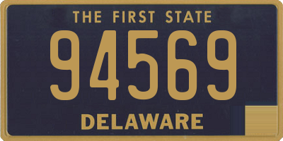 DE license plate 94569