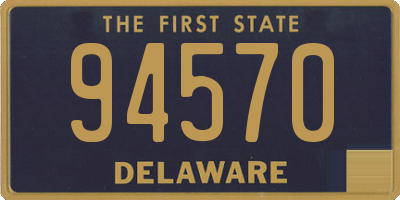 DE license plate 94570