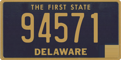 DE license plate 94571