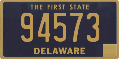 DE license plate 94573
