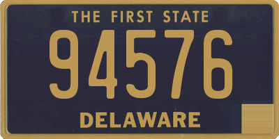 DE license plate 94576