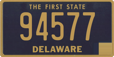 DE license plate 94577