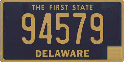 DE license plate 94579