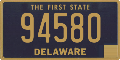DE license plate 94580