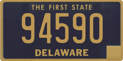 DE license plate 94590