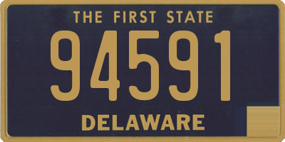 DE license plate 94591