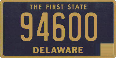 DE license plate 94600