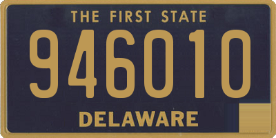 DE license plate 946010