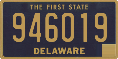 DE license plate 946019