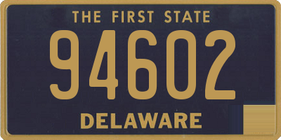 DE license plate 94602