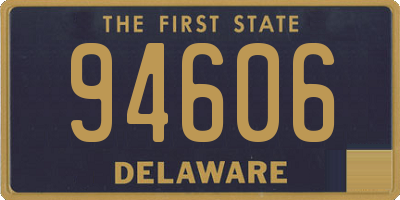 DE license plate 94606