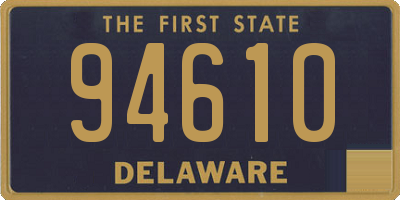 DE license plate 94610