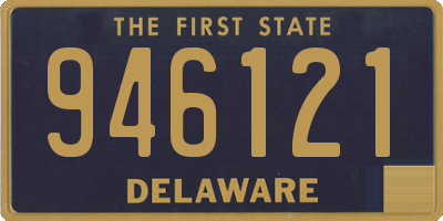 DE license plate 946121
