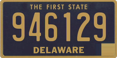 DE license plate 946129