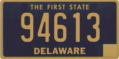 DE license plate 94613