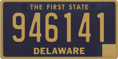 DE license plate 946141