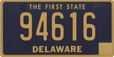 DE license plate 94616