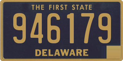DE license plate 946179